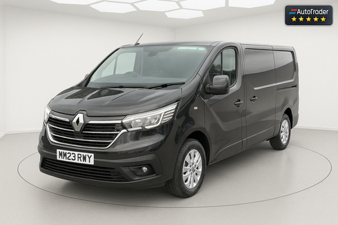 Renault Trafic Crew Cab AUTO LWB L2H1 Ll30 Sport Edc Air Con Nav Sensors EURO 6