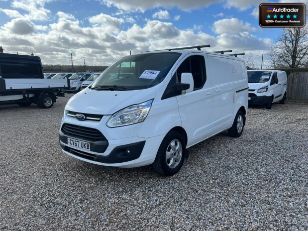 Ford Transit Custom SWB L1H1 290 Limited Air Con Alloys Sensors EURO 6 NO VAT 2
