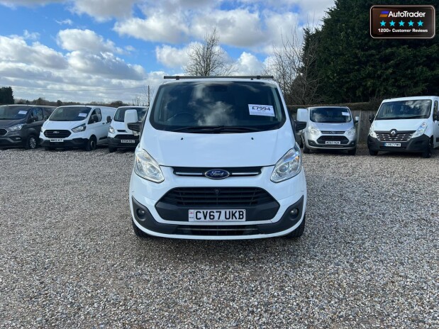 Ford Transit Custom SWB L1H1 290 Limited Air Con Alloys Sensors EURO 6 NO VAT 3