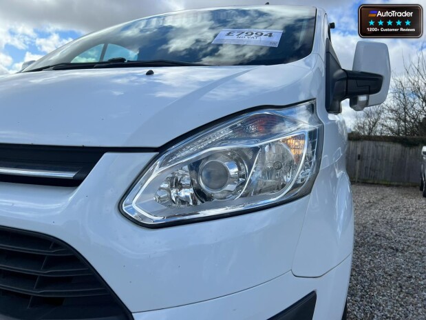 Ford Transit Custom SWB L1H1 290 Limited Air Con Alloys Sensors EURO 6 NO VAT 17