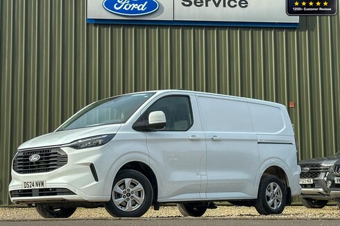 Ford Transit Custom SWB L1H1 Low Roof 300 Limited Ecoblue Air Con Alloys Cruise EURO 6
