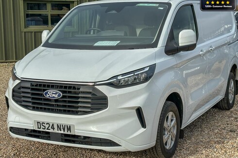 Ford Transit Custom SWB L1H1 Low Roof 300 Limited Ecoblue Air Con Alloys Cruise EURO 6