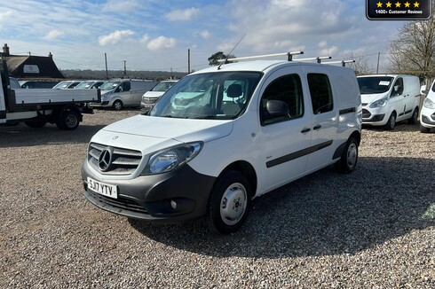 Mercedes-Benz Citan Crew Cab XLWB L3H1 111 Cdi Dualiner Air Con Tow Bar EURO 6 NO VAT