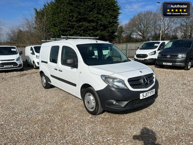 Mercedes-Benz Citan Crew Cab XLWB L3H1 111 Cdi Dualiner Air Con Tow Bar EURO 6 NO VAT 4