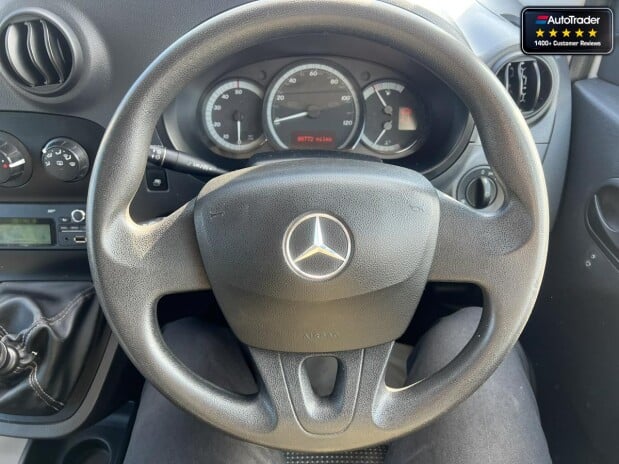 Mercedes-Benz Citan Crew Cab XLWB L3H1 111 Cdi Dualiner Air Con Tow Bar EURO 6 NO VAT 29