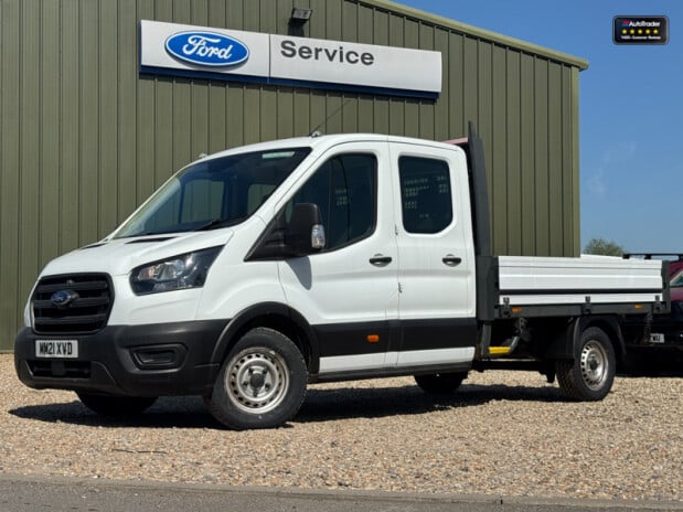 Ford Transit Crew Cab Dropside LWB L3 350 Leader EURO 6 1