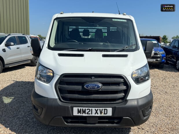 Ford Transit Crew Cab Dropside LWB L3 350 Leader EURO 6 4