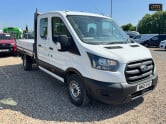 Ford Transit Crew Cab Dropside LWB L3 350 Leader EURO 6 5