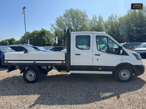 Ford Transit Crew Cab Dropside LWB L3 350 Leader EURO 6 6