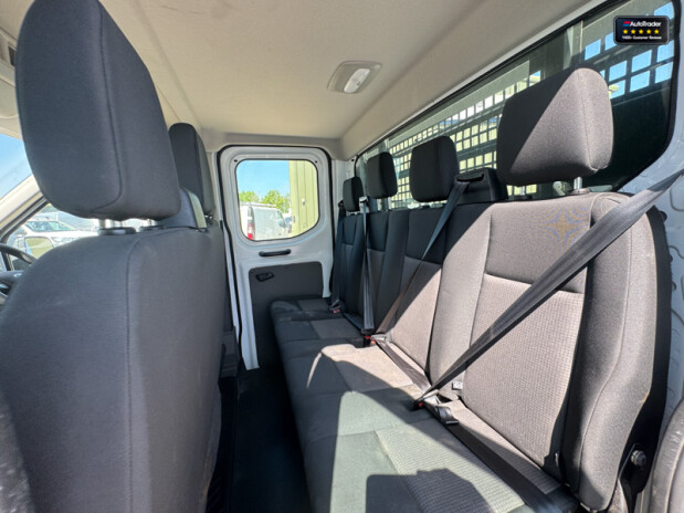 Ford Transit Crew Cab Dropside LWB L3 350 Leader EURO 6 12