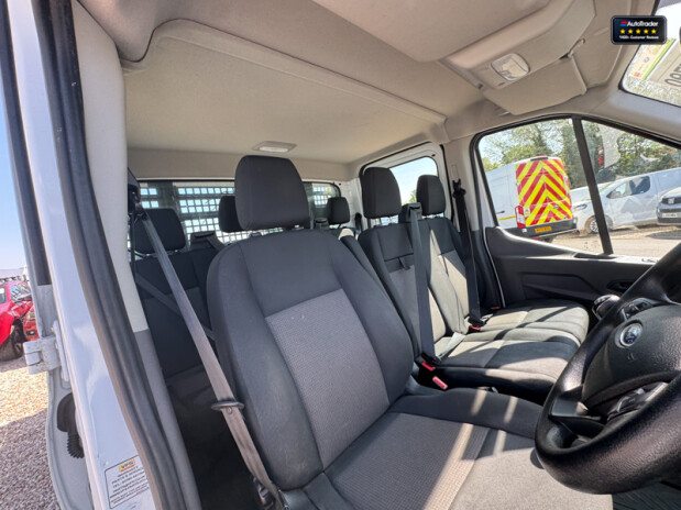 Ford Transit Crew Cab Dropside LWB L3 350 Leader EURO 6 17