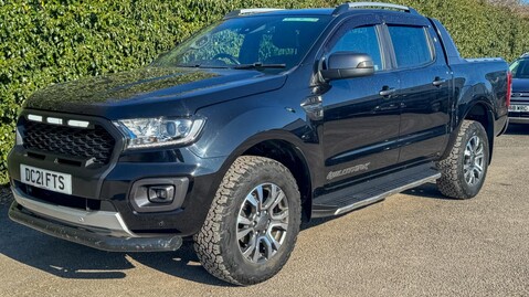 Ford Ranger Crew Cab AUTO 4X4 Wildtrak Ecoblue Alloys Camera Nav EURO 6 