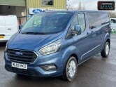 Ford Transit Custom Crew Cab AUTO LWB L2H1 320 Limited Cam Sensors Nav EURO 6 NO VAT 2
