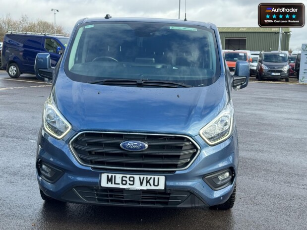 Ford Transit Custom Crew Cab AUTO LWB L2H1 320 Limited Cam Sensors Nav EURO 6 NO VAT 3