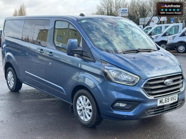 Ford Transit Custom Crew Cab AUTO LWB L2H1 320 Limited Cam Sensors Nav EURO 6 NO VAT 4