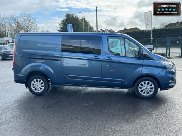 Ford Transit Custom Crew Cab AUTO LWB L2H1 320 Limited Cam Sensors Nav EURO 6 NO VAT 5