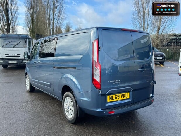 Ford Transit Custom Crew Cab AUTO LWB L2H1 320 Limited Cam Sensors Nav EURO 6 NO VAT 8