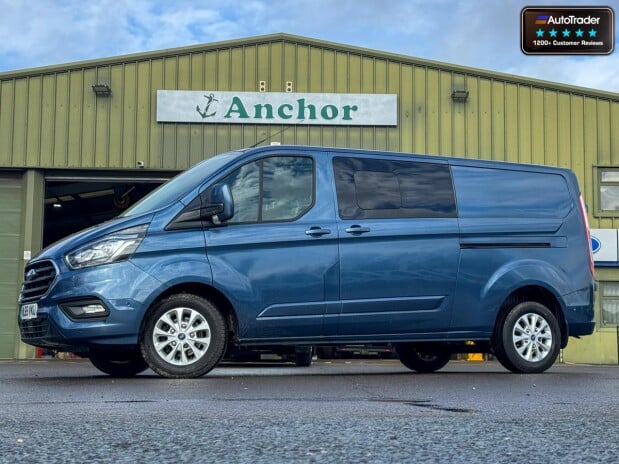 Ford Transit Custom Crew Cab AUTO LWB L2H1 320 Limited Cam Sensors Nav EURO 6 NO VAT 1