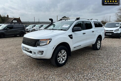 Ford Ranger AUTO Crew Cab (SOLD) Wildtrak 4X4 3.2 Mountain Top TDCi Alloys Air Sensors 