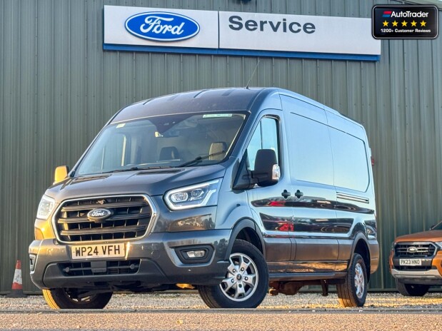Ford Transit LWB L3H2 Medium Roof 350 Limited Alloys Air Con Cruise EURO 6 1