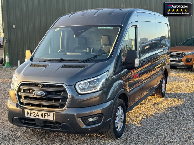 Ford Transit LWB L3H2 Medium Roof 350 Limited Alloys Air Con Cruise EURO 6 2