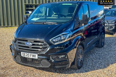Ford Transit Custom AUTO L1 Genuine MS-RT 185hp Tailgate OZ Alloys Twin Side Door EURO 6