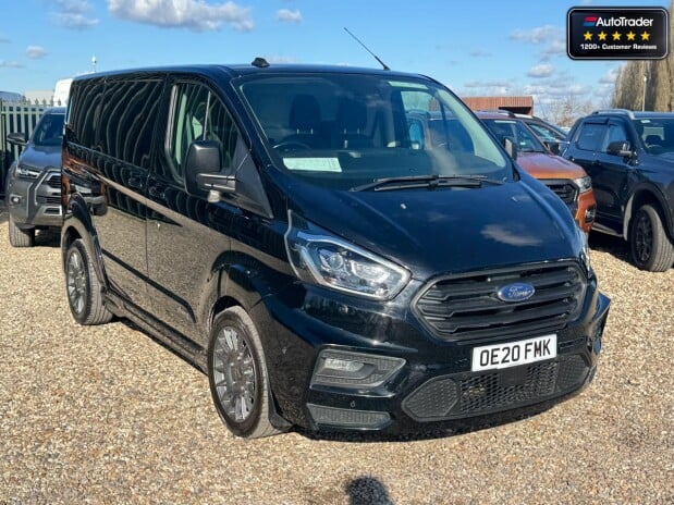 Ford Transit Custom AUTO L1 Genuine MS-RT 185hp Tailgate OZ Alloys Twin Side Door EURO 6 4