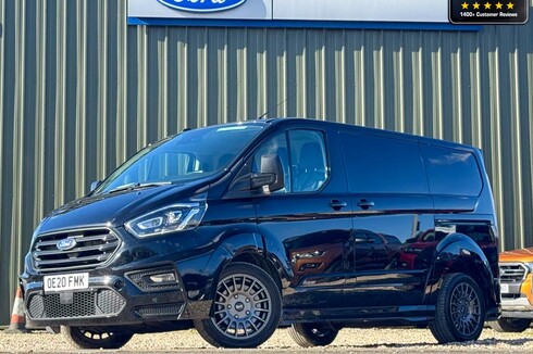 Ford Transit Custom AUTO L1 Genuine MS-RT 185hp Tailgate OZ Alloys Twin Side Door EURO 6