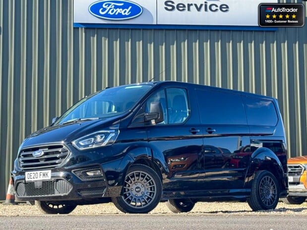 Ford Transit Custom AUTO L1 Genuine MS-RT 185hp Tailgate OZ Alloys Twin Side Door EURO 6 1