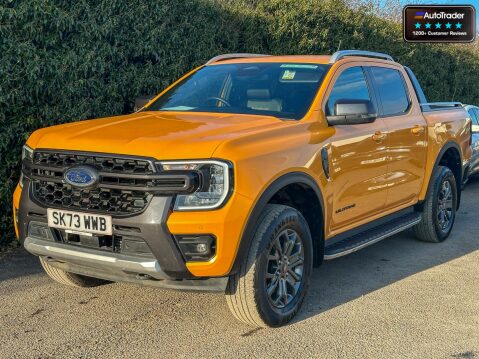 Ford Ranger Crew Cab AUTO 4x4 Wildtrak Alloys Air Sensors Cruise EURO 6 NO VAT 28