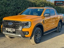 Ford Ranger Crew Cab AUTO 4x4 Wildtrak Alloys Air Sensors Cruise EURO 6 NO VAT 28