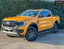 Ford Ranger Crew Cab AUTO 4x4 Wildtrak Alloys Air Sensors Cruise EURO 6 NO VAT 1