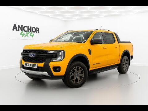 Ford Ranger Crew Cab AUTO 4x4 Wildtrak Alloys Air Sensors Cruise EURO 6 NO VAT 1