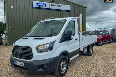 Ford Transit Dropside MWB L2 350 Air Con EURO 6