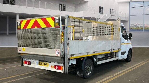 Vauxhall Movano Dropside LWB [SOLD SM] L3H1 Low Roof R3500 Air Con Tail Lift EURO 6 4