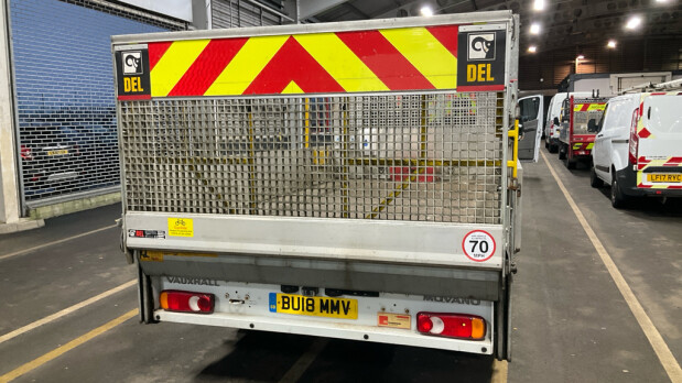 Vauxhall Movano Dropside LWB [SOLD SM] L3H1 Low Roof R3500 Air Con Tail Lift EURO 6 5
