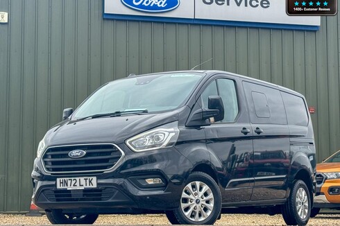 Ford Transit Custom Crew Cab AUTO SWB L1H1 320 Limited Air Con Cam Nav Sensors EURO 6