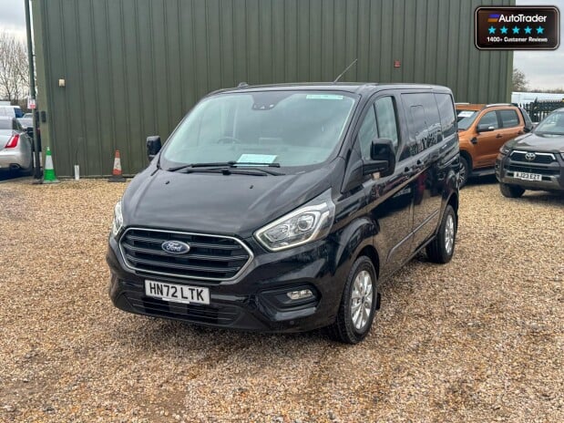 Ford Transit Custom Crew Cab AUTO SWB L1H1 320 Limited Air Con Cam Nav Sensors EURO 6 3