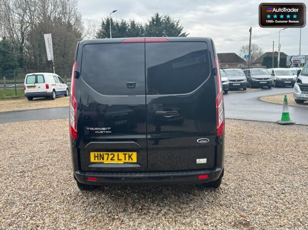 Ford Transit Custom Crew Cab AUTO SWB L1H1 320 Limited Air Con Cam Nav Sensors EURO 6 8