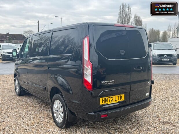 Ford Transit Custom Crew Cab AUTO SWB L1H1 320 Limited Air Con Cam Nav Sensors EURO 6 9