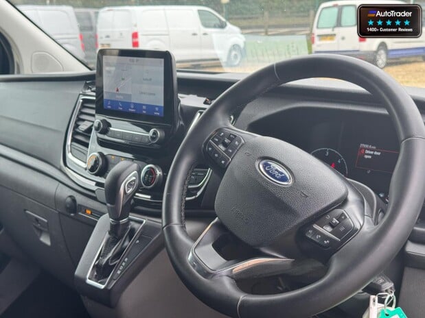 Ford Transit Custom Crew Cab AUTO SWB L1H1 320 Limited Air Con Cam Nav Sensors EURO 6 14