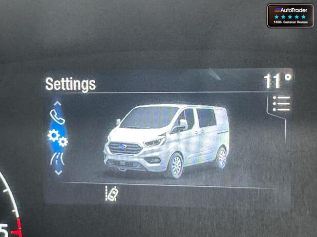 Ford Transit Custom Crew Cab AUTO SWB L1H1 320 Limited Air Con Cam Nav Sensors EURO 6 22