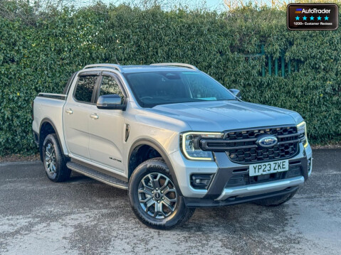 Ford Ranger Crew Cab AUTO 4x4 Wildtrak Alloys Air Sensors Cruise EURO 6 NO VAT 25