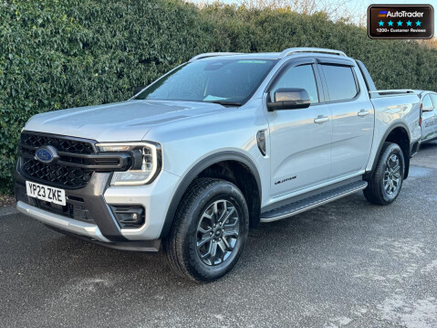 Ford Ranger Crew Cab AUTO 4x4 Wildtrak Alloys Air Sensors Cruise EURO 6 NO VAT 24