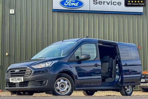 Ford Transit Connect Crew Cab LWB L2H1 Low Roof 230 Base Air Con Cruise EURO 6