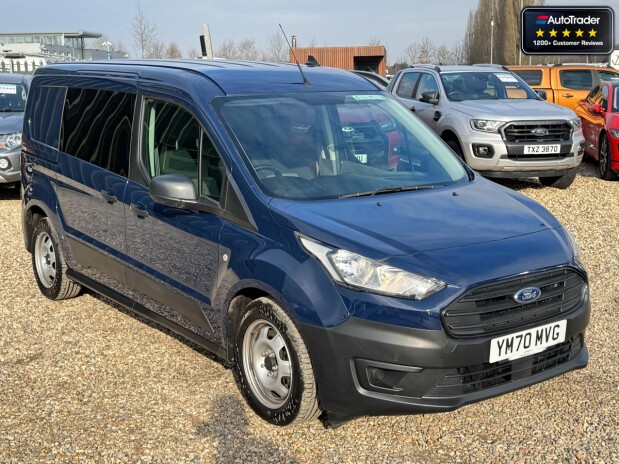 Ford Transit Connect Crew Cab [SOLD MM] LWB L2H1 Low Roof 230 Base Air Con Cruise EURO 6 5
