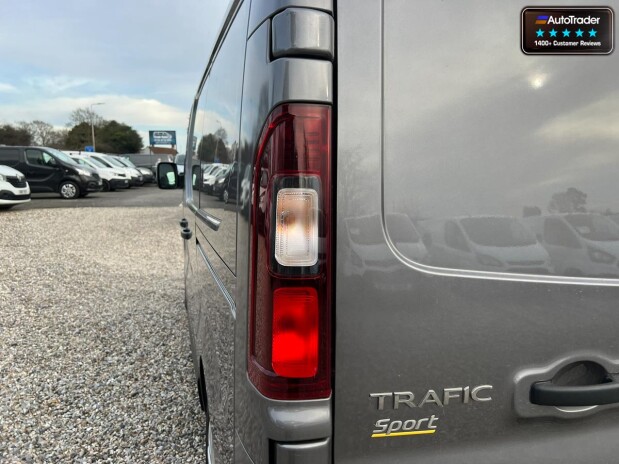 Renault Trafic SWB L1H1 Sl27 Sport Nav Dci Alloys Air Cruise Eco Mode EURO 6 NO VAT 18