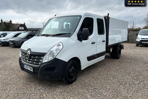Renault Master Crew Cab Tipper LWB Ll35Tw Business EURO 6 NO VAT
