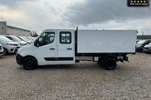Renault Master Crew Cab Tipper LWB Ll35Tw Business EURO 6 NO VAT