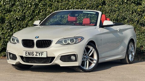 BMW 2 Series 218d M Sport Convertible 2dr Diesel Auto Euro 6 (s/s) (150 ps) 